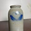 Beaumont Pottery Stoneware Jar with Blue Heart Motif - 5