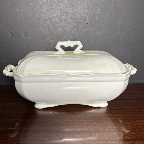 Royal Semi-Porcelain Covered Tureen by John Haddock & Sons