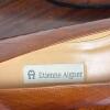 Etienne Aigner Brown Leather Low Heel Pumps - 2