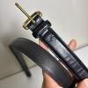 Men's Leather Belts: Bosca, Ralph Lauren, Brooks Brothers - 2