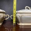 Pair of Opaque China Covered Tureens with Gilt Accents - 8