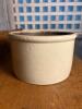 Stoneware Crock with Brown Interior Glaze
