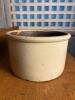 Stoneware Crock with Brown Interior Glaze - 3