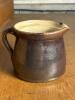 Stoneware Pottery Pitcher with Handle and Spout - 2