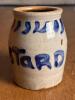 Small Handmade Stoneware Mustard Pot - 2