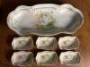 Royal Rudolstadt Prussia Porcelain Serving Dish and Nut Bowls