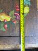 Hand-Painted Fruit Motif Wooden Board Folk Art-Style - 2