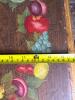 Hand-Painted Fruit Motif Wooden Board Folk Art-Style - 3