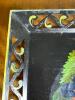 Hand Painted Folk Art Fruit Motif Wooden Tray - 3
