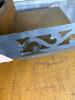 Hand Painted Folk Art Fruit Motif Wooden Tray - 7