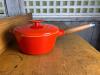 Copco Danish Modern Enamel Cast Iron Saucepan with Lid