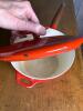 Copco Danish Modern Enamel Cast Iron Saucepan with Lid - 7
