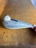 Folk Art Shorebird Decoy in Painted Wood - 2