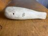 Folk Art Shorebird Decoy in Painted Wood - 3