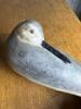 Folk Art Shorebird Decoy in Painted Wood - 6