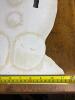 Folk Art Snowman Painted Wood Figure with Stand - 6