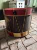 Regimental Style Rope-Tension Snare Drum With Painted Crest - 2