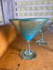 Large Martini Glasses in Mid-Century Modern Style - 2