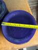 Cobalt Blue Glass Plates Made in Mexico - 3