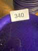 Cobalt Blue Glass Plates Made in Mexico - 7