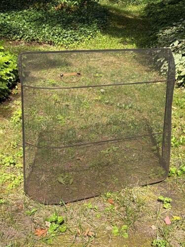 Metal Mesh Fireplace Screen