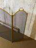 Brass Folding Fireplace Screen - 2