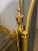 Brass Folding Fireplace Screen - 4