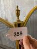 Brass Folding Fireplace Screen - 9