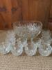 Hazelware Williamsport Crystal Punch Bowl Set