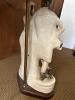 Figural Porcelain Table Lamp With Woven Shade - 7