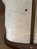Figural Porcelain Table Lamp With Woven Shade - 8