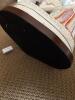Figural Porcelain Table Lamp With Woven Shade - 9