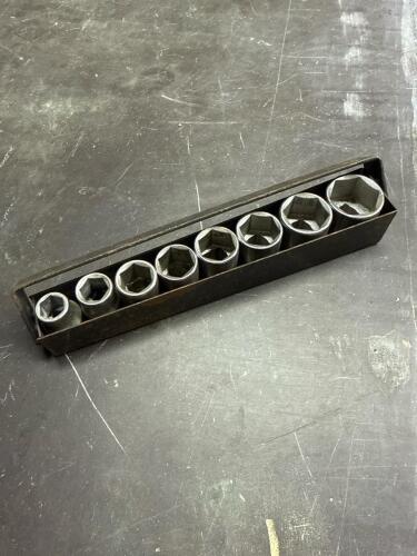 Socket Wrenches in Metal Holder
