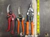 Pruning Shears and Aviation Snips Assortment - 2