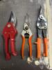 Pruning Shears and Aviation Snips Assortment - 3