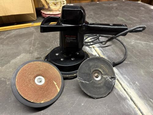 Black & Decker Polisher with Attachments