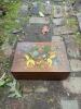 Decorative Wooden Writing Box With Hand Painted Floral Motif