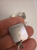 Sterling Silver Hammered Monogram Earrings - 4