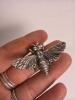 Sterling Silver Insect Brooches, Mexican Taxco Style - 3