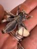 Sterling Silver Insect Brooches, Mexican Taxco Style - 4
