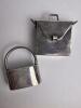 Mexican Sterling Silver Purse and Padlock Form Pill Boxes