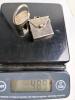 Mexican Sterling Silver Purse and Padlock Form Pill Boxes - 7