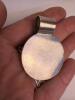 Mexican Silver Monogram Engraved Round Pendant - 3