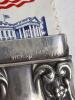 Sterling Silver Art Nouveau-Style Stamp Holders on Necklaces - 5
