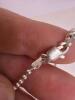 Sterling Silver Art Nouveau-Style Stamp Holders on Necklaces - 6