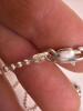 Sterling Silver Art Nouveau-Style Stamp Holders on Necklaces - 7