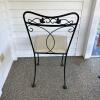 Wrought Iron Patio Table and Chairs Set - 11