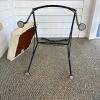 Wrought Iron Patio Table and Chairs Set - 12