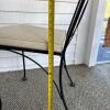 Wrought Iron Patio Table and Chairs Set - 17