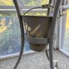 Painted Metal Patio Table With Attached Candle Holder - 3